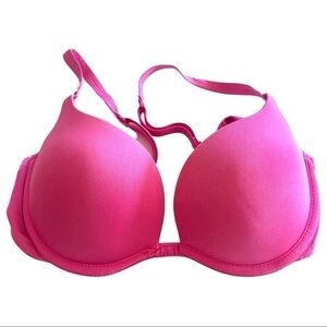 LA Senza Pink push up underwire bra